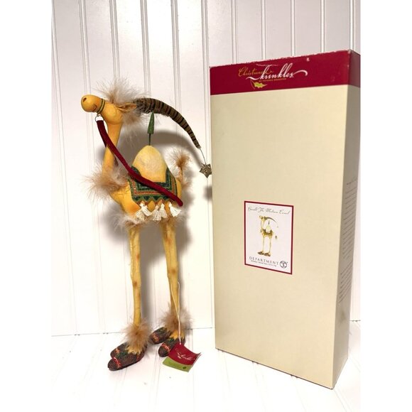 Vtg Patience Brewster Dept 56 Krinkles 17" Harold The Medium Camel In Box 2003 - Picture 1 of 11